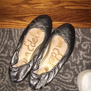 Silver Sam Edelman Flats